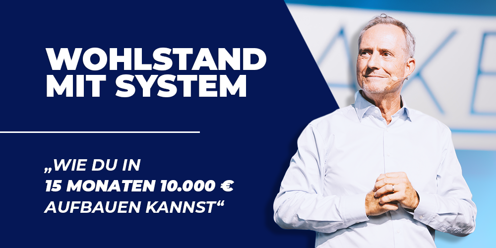 Bodo Schaefer Seminar Wohlstand mit System