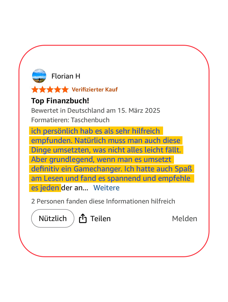 Bodo Schäfer Bücher Der Weg zur finanziellen Freiheit Rezension 4