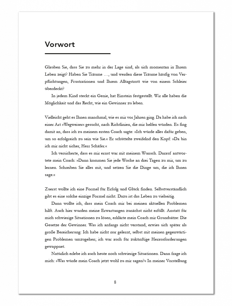 Bodo Schäfer Buch Die Gesetze der Gewinner Blick ins Buch