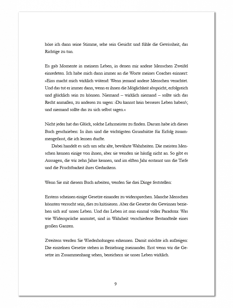 Bodo Schäfer Buch Die Gesetze der Gewinner Blick ins Buch 2