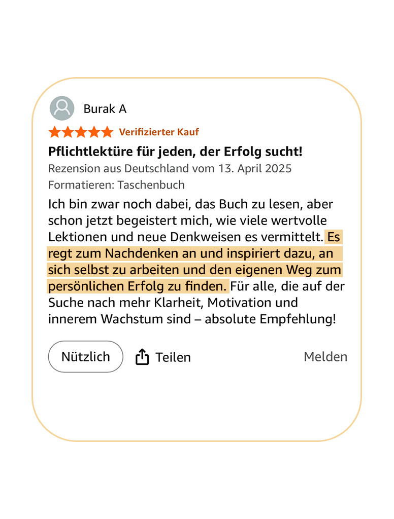 Bodo Schäfer Buch Die Gesetze der Gewinner Rezension 3