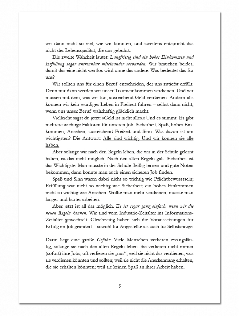 Bodo Schäfer Bücher Karriere mit System Blick ins Buch 2